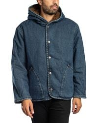Levi's - Levi's Sherpa-Jas Met Capuchon - Lyst