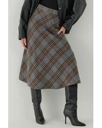 Hiccup - Maxi A-Line Skirt With Zipper Closure - Lyst