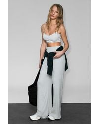 Grimelange - Wide Leg Elastic Waist Joggers - Lyst