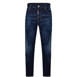 DSquared² - Clean Wash Skater Jeans - Lyst