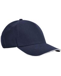BEECHFIELD® - "Earthaware Classic" Baseball-Mütze 5 Segmente (Dunkelblau/Weiß) - Lyst