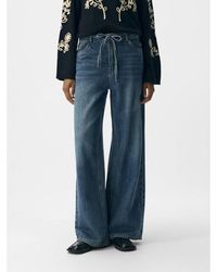 Object - Rosie Mid Waist Wide Leg Jeans - Lyst