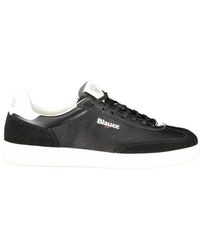 Blauer - Zwarte Polyurethaan Sneaker - Lyst