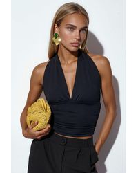 Busem - Fitted Halterneck Tie Top - Lyst