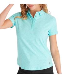 Calvin Klein - Golf Poloshirt (Aqua) - Lyst