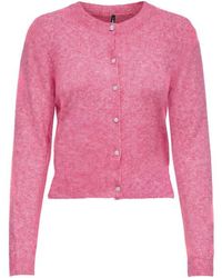 ONLY - Onlhavanna Ls Button Cardigan Knt - Lyst