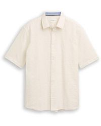 Tom Tailor - Comferd Structure Shirt - Lyst