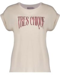 Geisha - T-Shirt Sand - Lyst