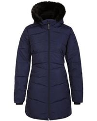 Dare 2b - Ladies Striking Iii Long Length Padded Jacket (Peacoat) - Lyst