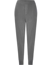 DSquared² - Gebreide Kasjmier Joggingbroek Met Logo - Lyst