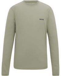 Regatta - Mindo Logo Long-Sleeved T-Shirt (Abbeystone) - Lyst