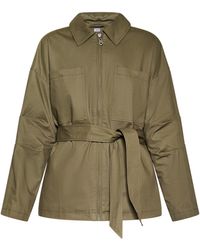 Dreimaster - Jas Dames Militaire Olijf - Lyst