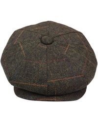Infinity Leather - Peaky Blinders Herringbone Flat Hat - Lyst