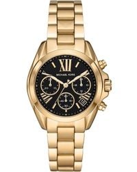 Michael Kors - Bradshaw Mk6959 36Mm Stainless Steel Ladies Chronograph Watch - Lyst