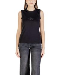 Calvin Klein - Top Sl Ck Logo Muscle Te Lv047C852G - Lyst