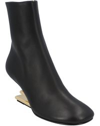 Fendi - First Heeled Ankle Boots - Lyst