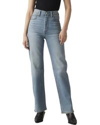 Levi's - Levi's Ribcage Full Length Ringing Bells No Dx - Lyst