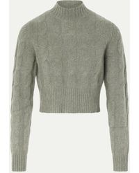 LeKasha - Murano Cashmere Sweater Moss Green - Lyst