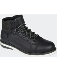 TERRITORY BOOTS Territory Atlas Cap Toe Ankle Boot in Black for Men | Lyst