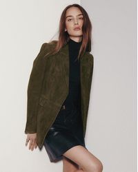 Veronica Beard - Duane Suede Dickey Jacket - Lyst