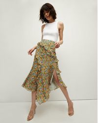 Veronica Beard - Eleonora Floral-print Skirt - Lyst