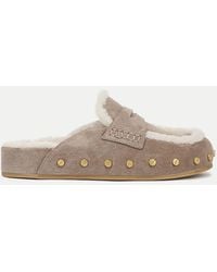 Veronica Beard - Fenix Shearling Mule - Lyst