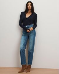 Veronica Beard - Daniela Straight-leg Jean - Lyst
