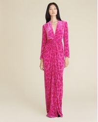 veronica beard dresses ruthie burnout velvet dress