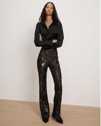 Veronica Beard - Collier Sequin Skinny-flare Pant - Lyst