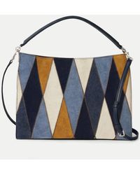 Veronica Beard - Vida Patchwork Shoulder Bag - Lyst