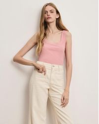 Veronica Beard - Belvedere Knit Tank Top - Lyst