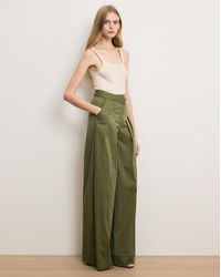 Veronica Beard - Heron Crossover Waistband Pant - Lyst
