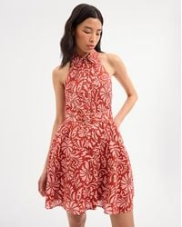 Veronica Beard - Beau Linen Dress - Lyst