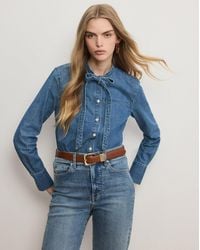 Veronica Beard - Gabby Denim Button-down Shirt - Lyst