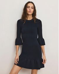 Veronica Beard - Portia Knit Mini Dress - Lyst
