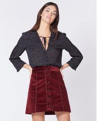 Veronica Beard Hatcher Skirt - Red