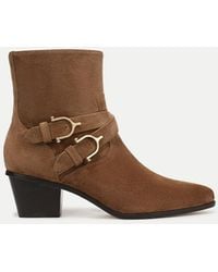 Veronica Beard - Ashby Western Bootie - Lyst