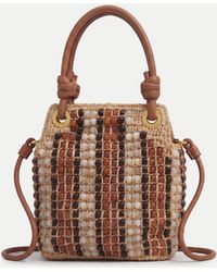Veronica Beard - Small Beaded Slouch Bag - Lyst