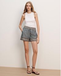 Veronica Beard - Vilvaldi Scarf-print Short - Lyst