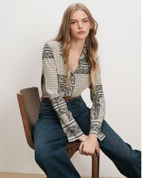 Veronica Beard - Monique Button-down Blouse - Lyst