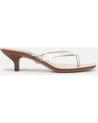 Veronica Beard - Clea Jelly Kitten-heel Sandal - Lyst
