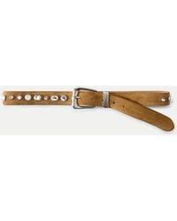Veronica Beard - Arch Suede Embellished Belt - Lyst