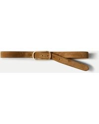 Veronica Beard - Loop Suede Belt - Lyst