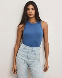 Veronica Beard - Jordyn Cropped Tank Top - Lyst
