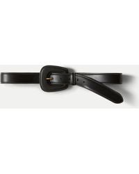 Veronica Beard - Elsy Leather-buckle Belt - Lyst
