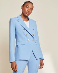 veronica beard blue jacket