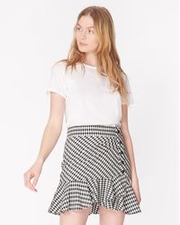 Veronica Beard Villa Skirt - White