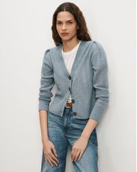Veronica Beard - Solene Pointelle Cardigan - Lyst