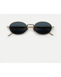 Veronica Beard - Cc Titan Oval Sunglasses - Lyst