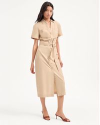 Veronica Beard - Tabby Midi Dress - Lyst